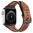 Wirklich Schön Apple Smartwatch Echtes Leder Universell Armband