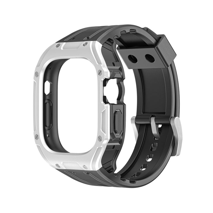 Apple Watch Ultra / Apple Watch Ultra 2 Silicone Universel Strap - White#serie_6