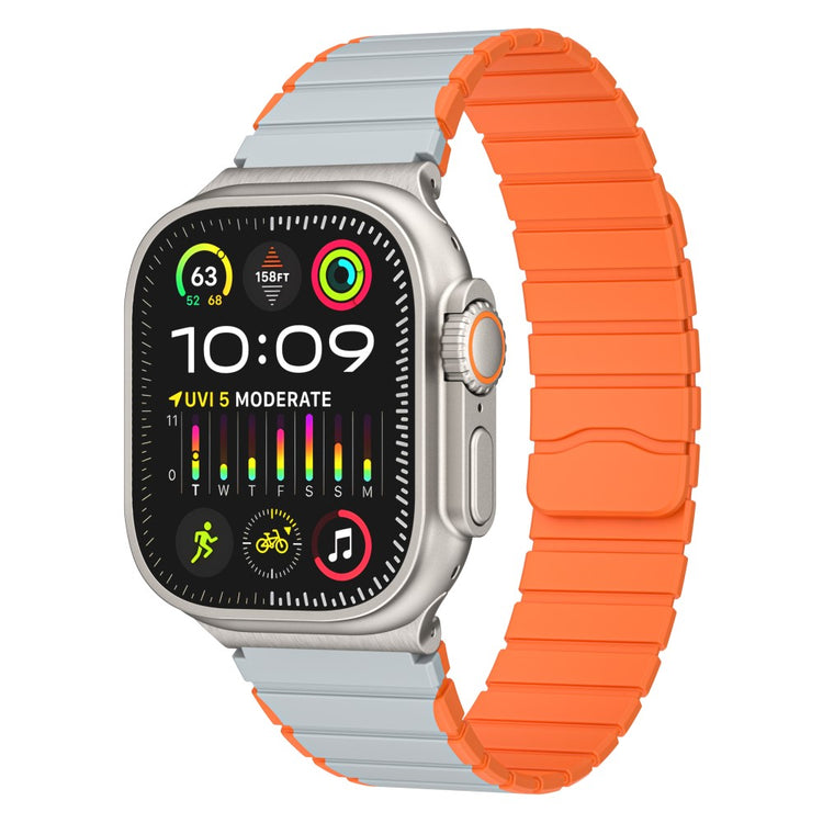 Eminent Apple Smartwatch Silicone Universel Strap - Orange#serie_2