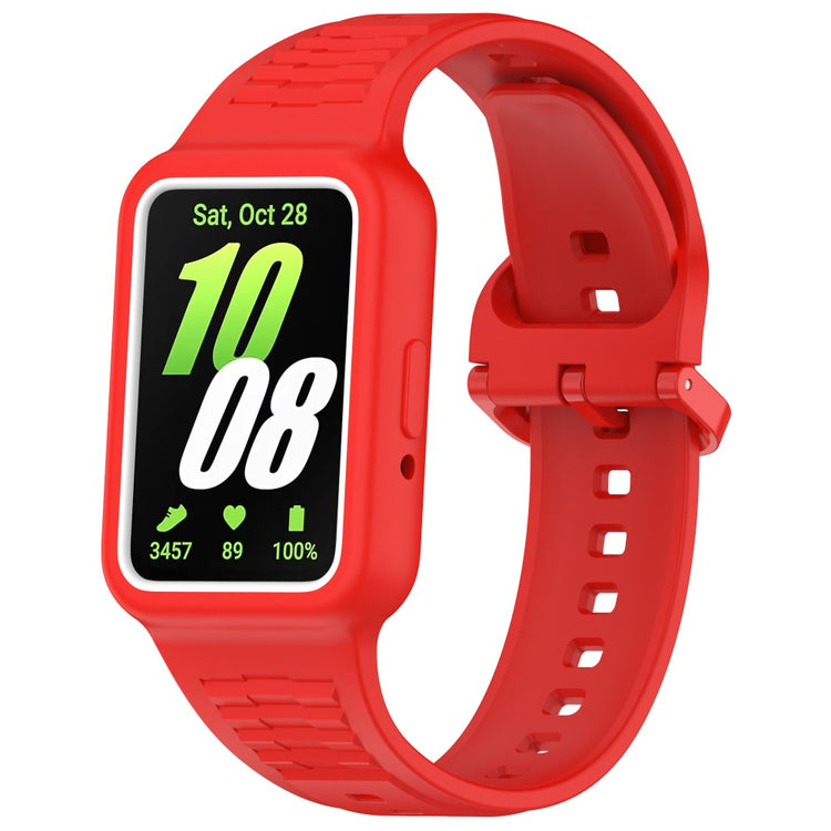 Remarkably Beautiful Samsung Galaxy Fit 3 Silicone Strap - Red#serie_5