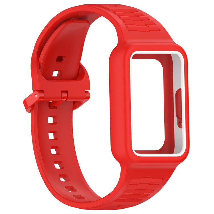 Remarkably Beautiful Samsung Galaxy Fit 3 Silicone Strap - Red#serie_5