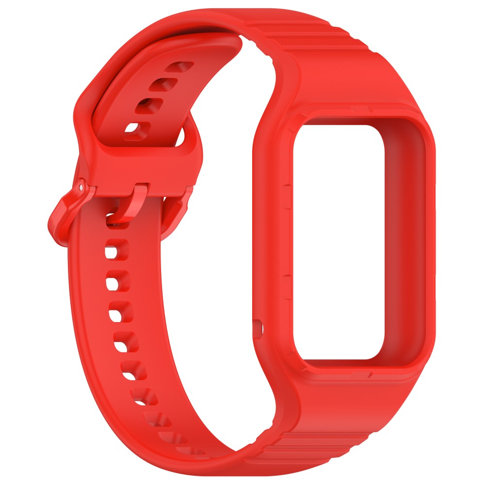 Incredibly Cool Xiaomi Smart Band 8 Pro Silicone Strap - Red#serie_5