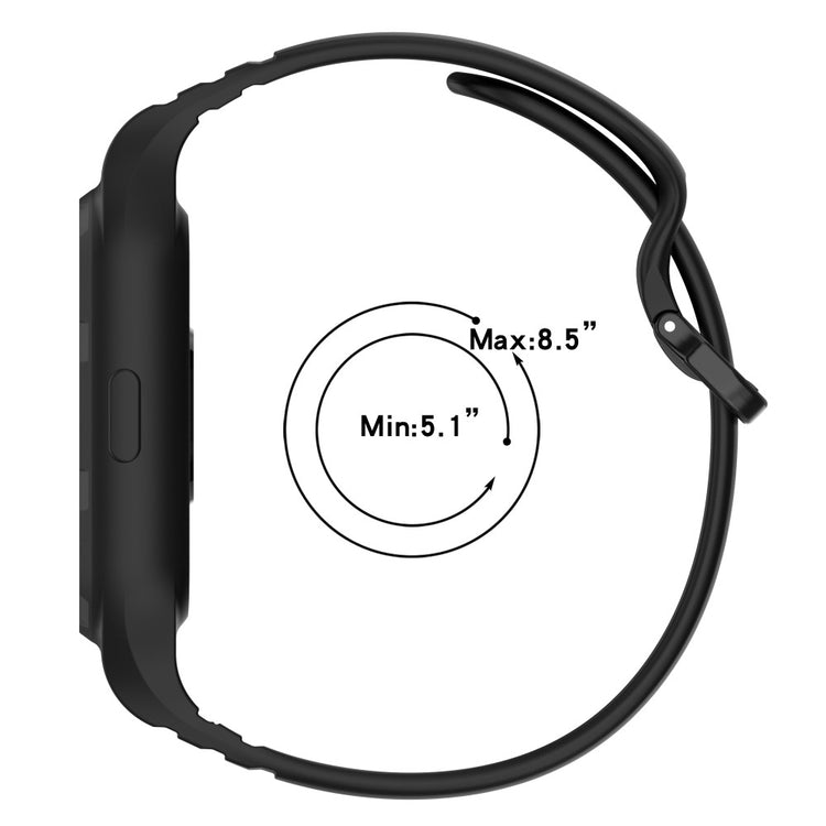 Incredibly Cool Xiaomi Smart Band 8 Pro Silicone Strap - Brown#serie_8