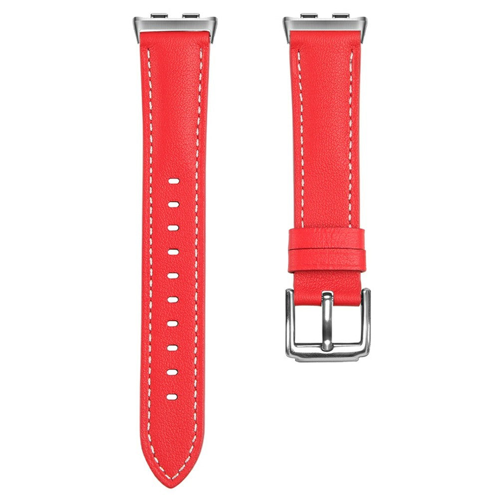 Remarkably Delightful Honor Band 9 Genuine Leather Strap - Red#serie_4