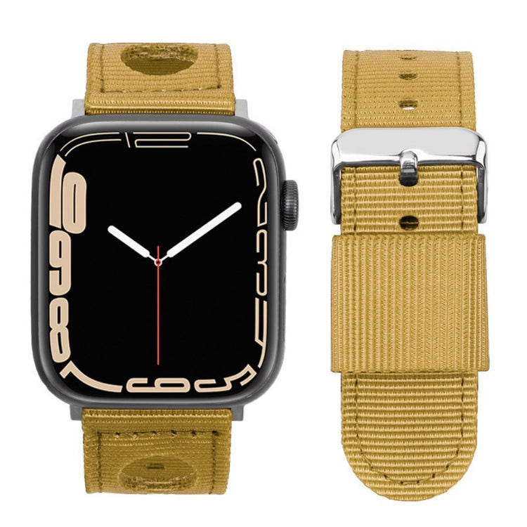 Timeless Apple Smartwatch Nylon Universel Strap - Gold#serie_6