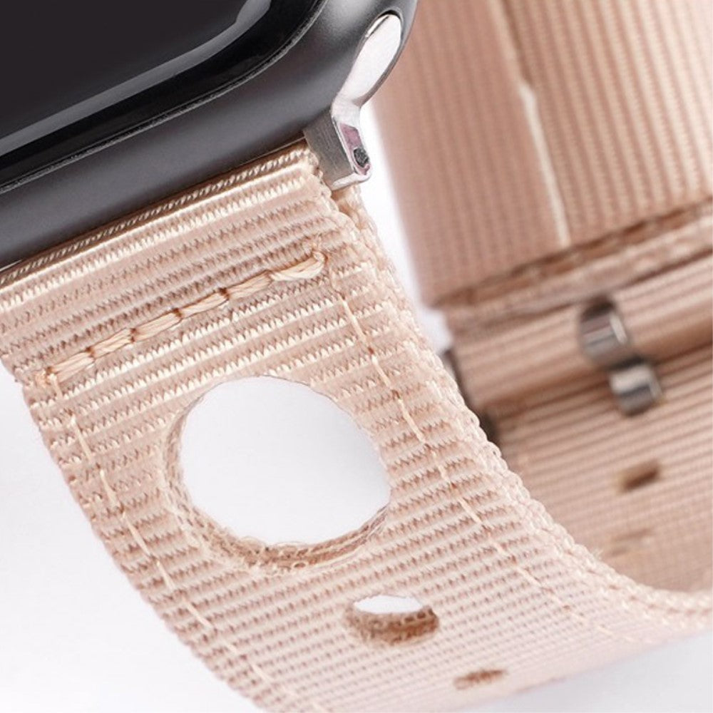 Timeless Apple Smartwatch Nylon Universel Strap - Gold#serie_6