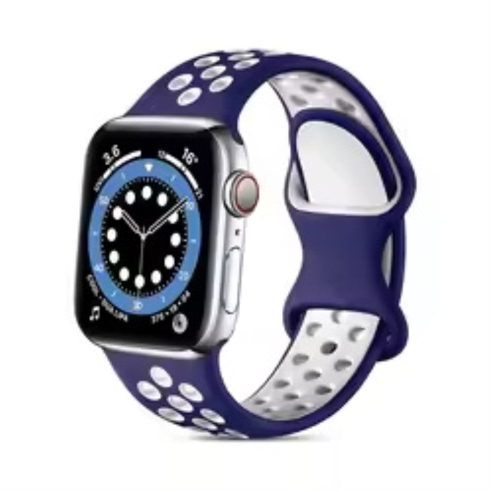 Really Cool Apple Smartwatch Silicone Universel Strap - Blue#serie_12