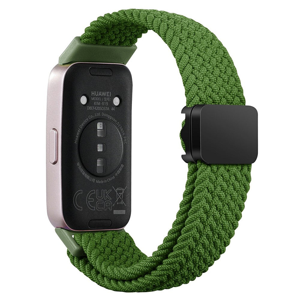 Mega Stylish Huawei Band 8 Nylon Strap - Green#serie_15