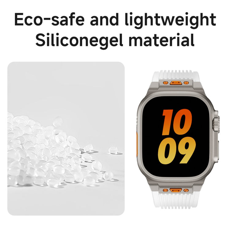 Very Fantastic Apple Smartwatch Silicone Universel Strap - Orange#serie_3