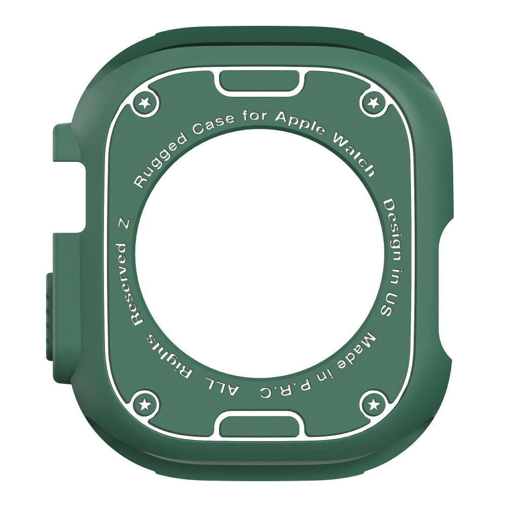 Comfortable Apple Watch Ultra Silicone Strap - Green#serie_6