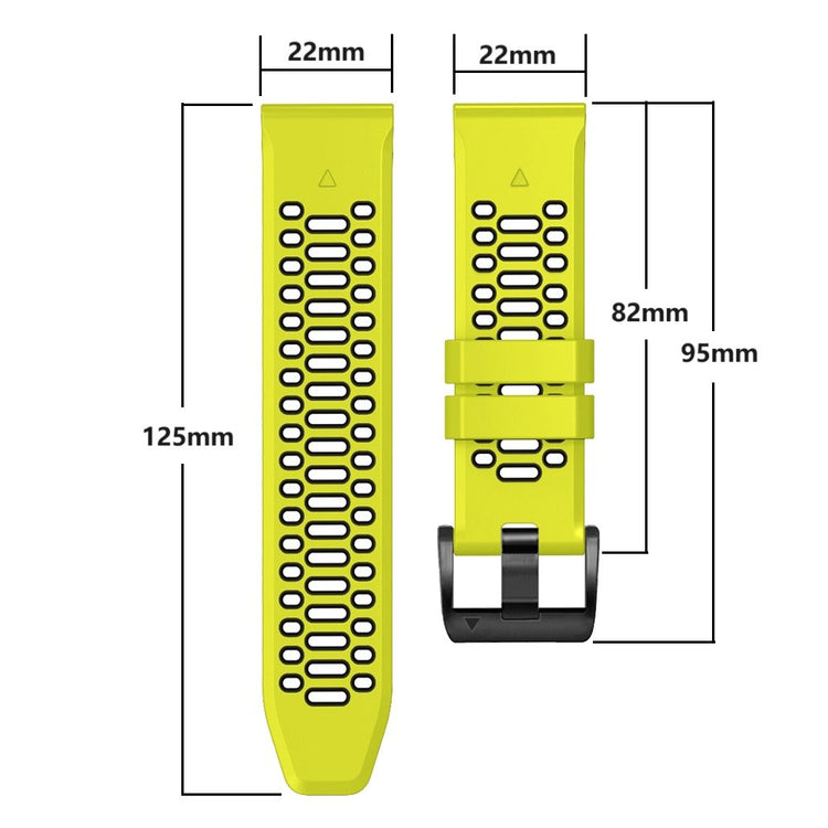 Superb Garmin Smartwatch Silicone Universel Strap - Green#serie_8