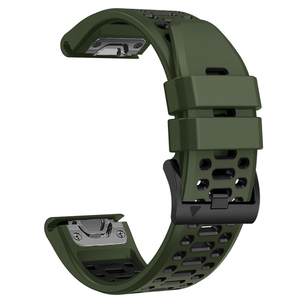 Comfortable Garmin Smartwatch Silicone Universel Strap - Green#serie_8