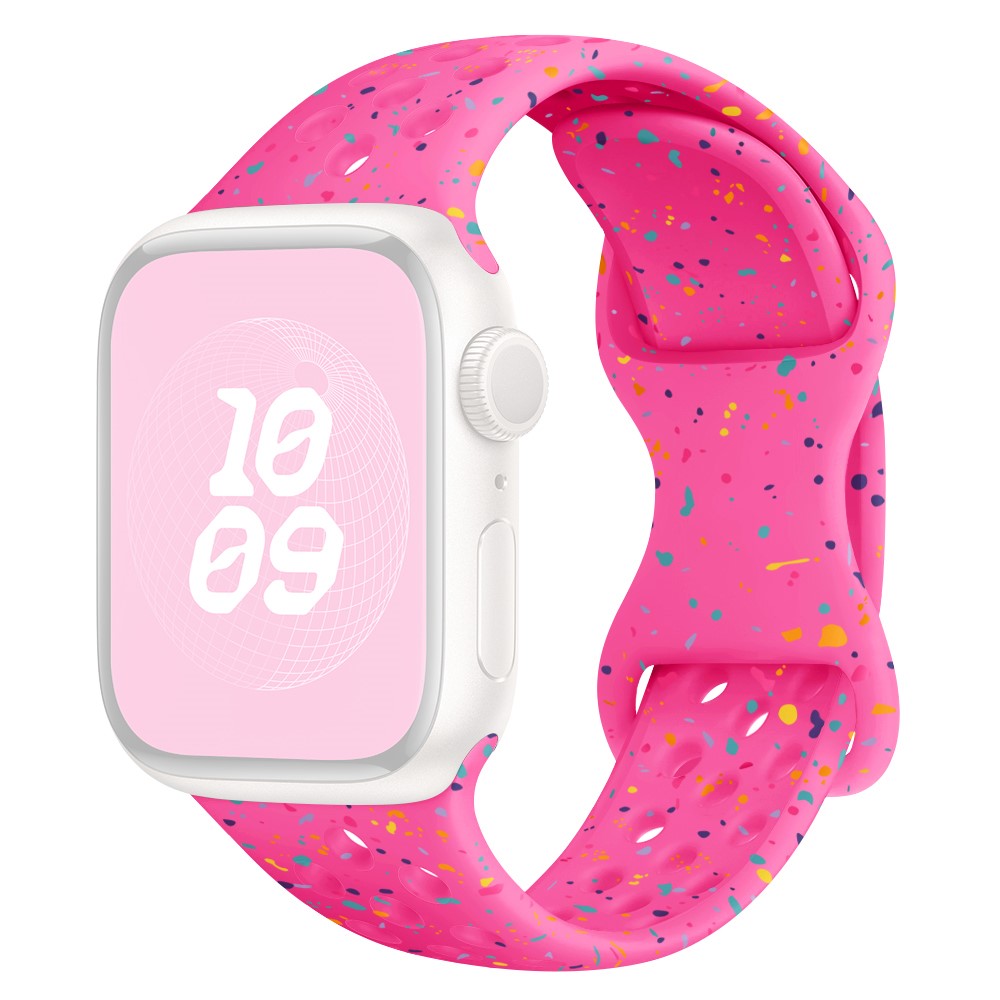 Incredibly Neat Apple Smartwatch Silicone Universel Strap - Pink#serie_1