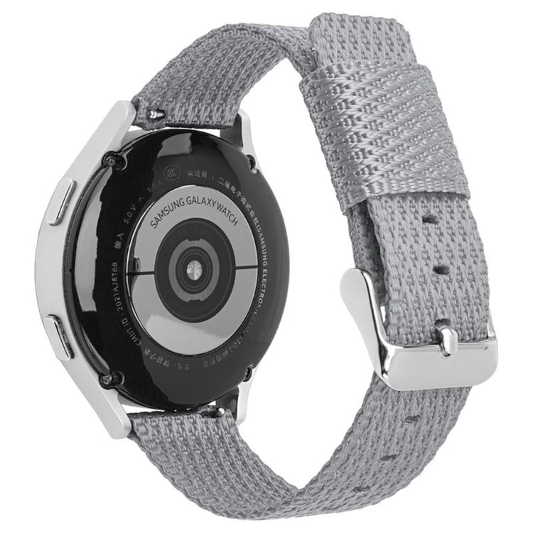 Huawei Watch GT 3 42mm / Watch GT 3 Pro 43mm Wrist Strap 20mm Texture Nylon Watch Strap - Grey / Grid#serie_8