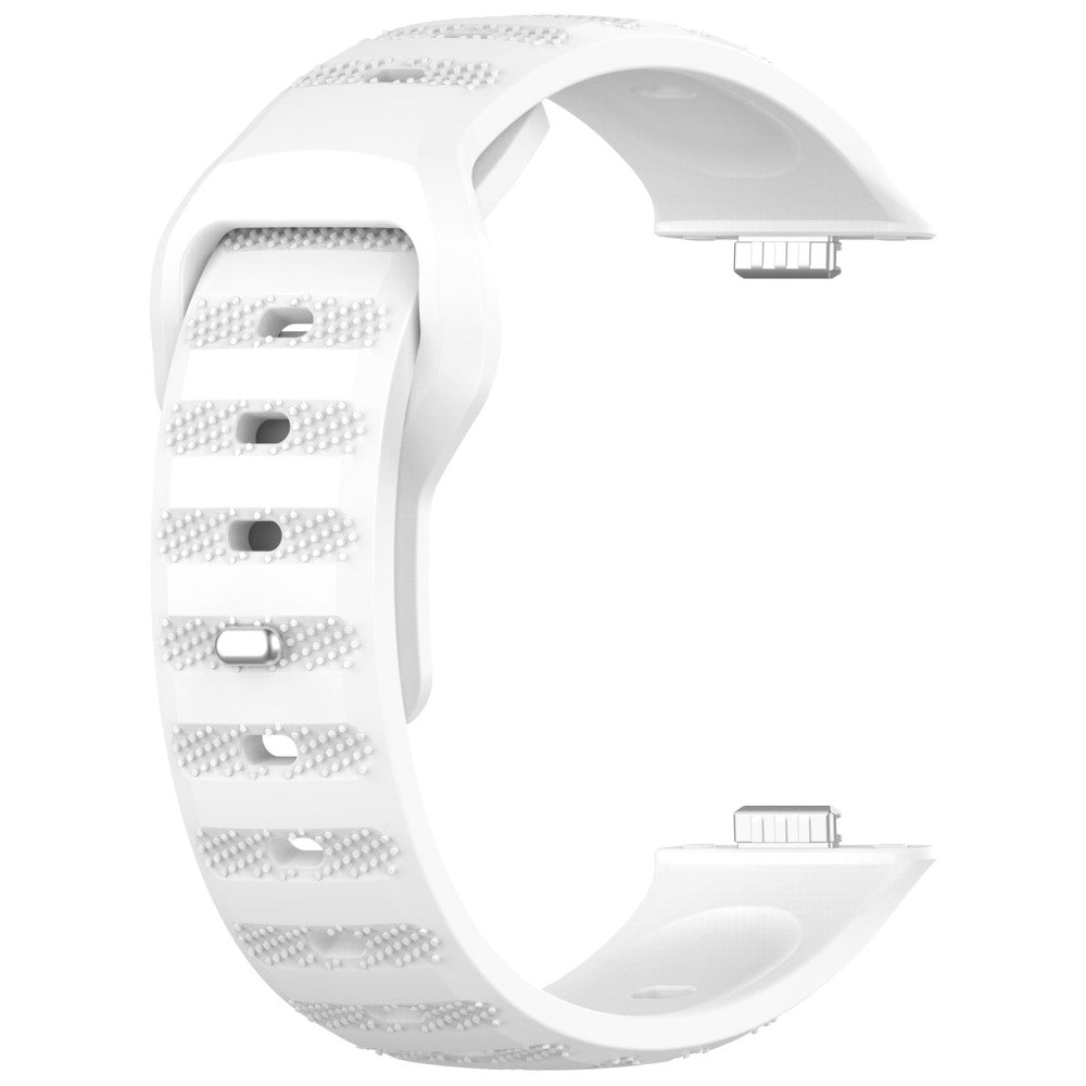 Incredibly Durable Huawei Watch Fit 3 Silicone Strap - White#serie_2