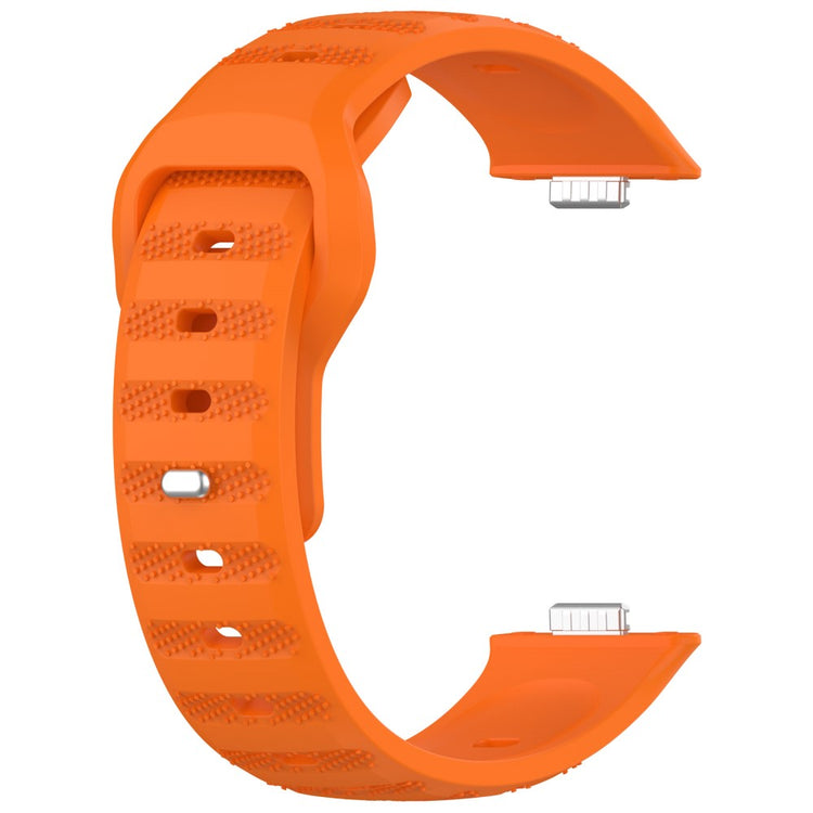 Incredibly Durable Huawei Watch Fit 3 Silicone Strap - Orange#serie_3