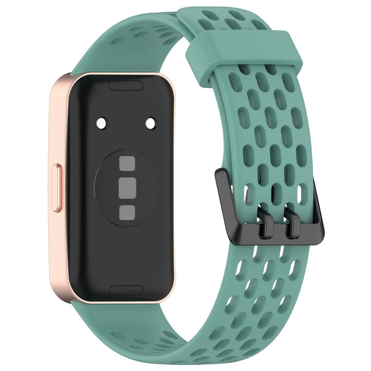 Huawei band 9 / 9 NFC / 8 / 8 NFC Replacement band Adjustable Silicone Watch Strap - Green#serie_7