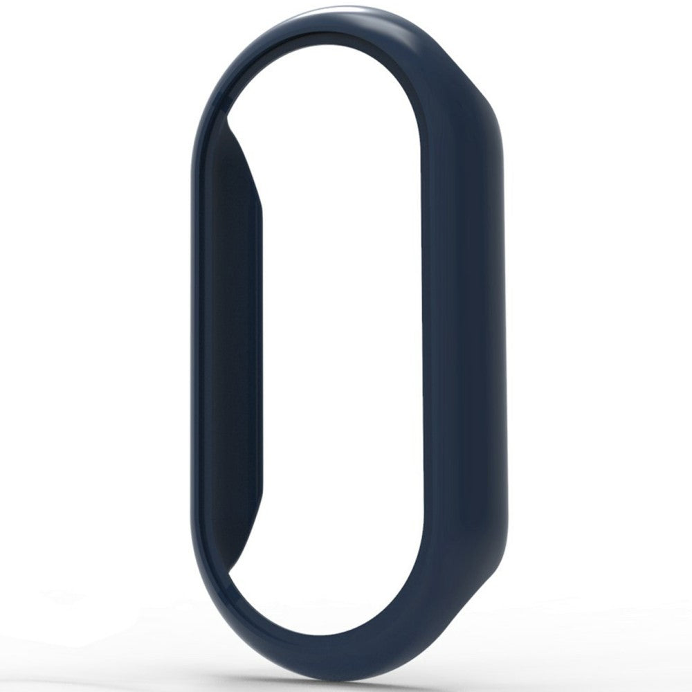 Xiaomi Mi Band 9 Ceramic Edition Anti-Drop Bump Resistant Watch Case with Built-In Tempered Glass Film - Midnight Blue#serie_12