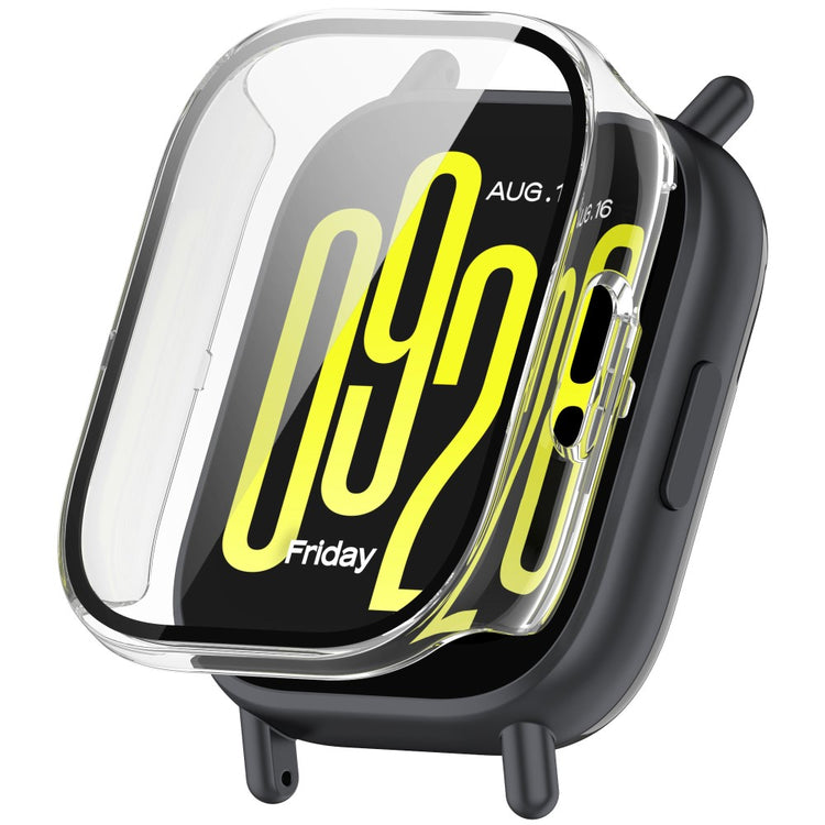 Xiaomi Redmi Watch 5 Active Watch Case Protective Hard Bump Resistant Cover with Tempered Glass Film - Transparent#serie_5
