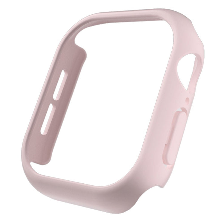 Apple Watch Series 10 46mm Case Matte Hollow Hard Bump Resistant Watch Protective Cover - Pink#serie_5