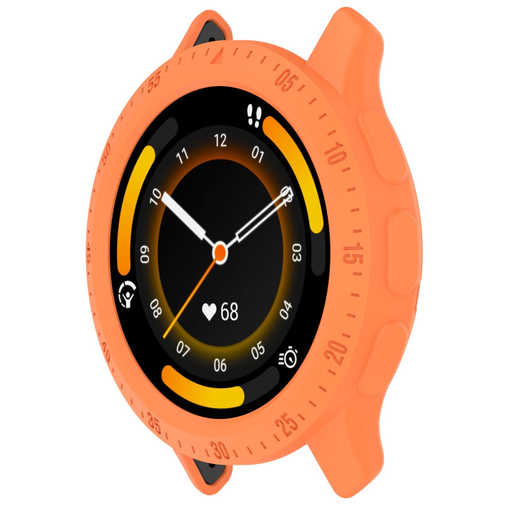 Fleksibel Silikone Bumper passer til Garmin Venu 3S - Orange#serie_1
