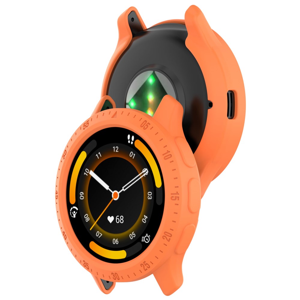 Fleksibel Silikone Bumper passer til Garmin Venu 3S - Orange#serie_1