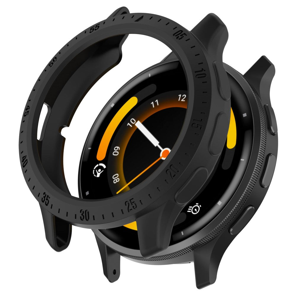 Fleksibel Silikone Bumper passer til Garmin Venu 3S - Sort#serie_3