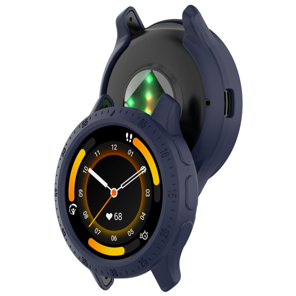 Fleksibel Silikone Bumper passer til Garmin Venu 3S - Blå#serie_5