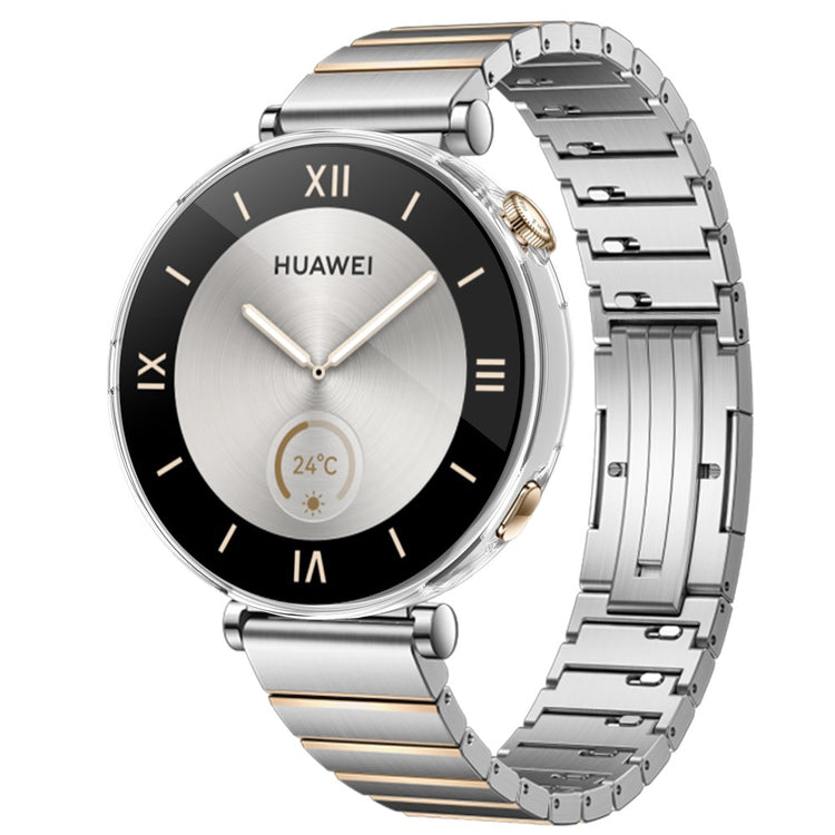 Super Fed Silikone Cover passer til Huawei Watch GT 4 41mm - Gennemsigtig#serie_010