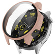 Mega Stylisch Huawei Watch 4 Pro Hülle mit Displayschutz in Glas und Silikon