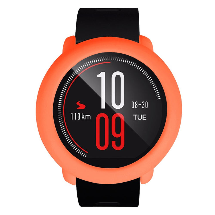 Beskyttende Silikone Bumper passer til Amazfit Pace - Orange#serie_1