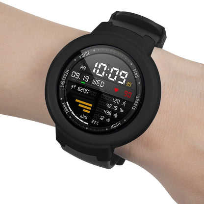 Huami Amazfit Verge / Verge Lite Hard Frame Protective Bumper Shell Case - Black#serie_1