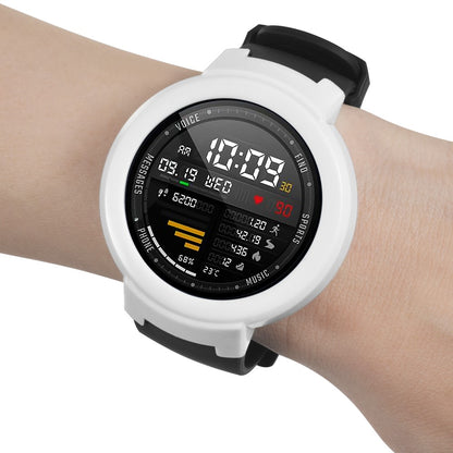 Huami Amazfit Verge / Verge Lite Hard Frame Protective Bumper Shell Case - White#serie_2