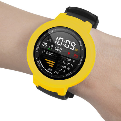 Huami Amazfit Verge / Verge Lite Hard Frame Protective Bumper Shell Case - Yellow#serie_5