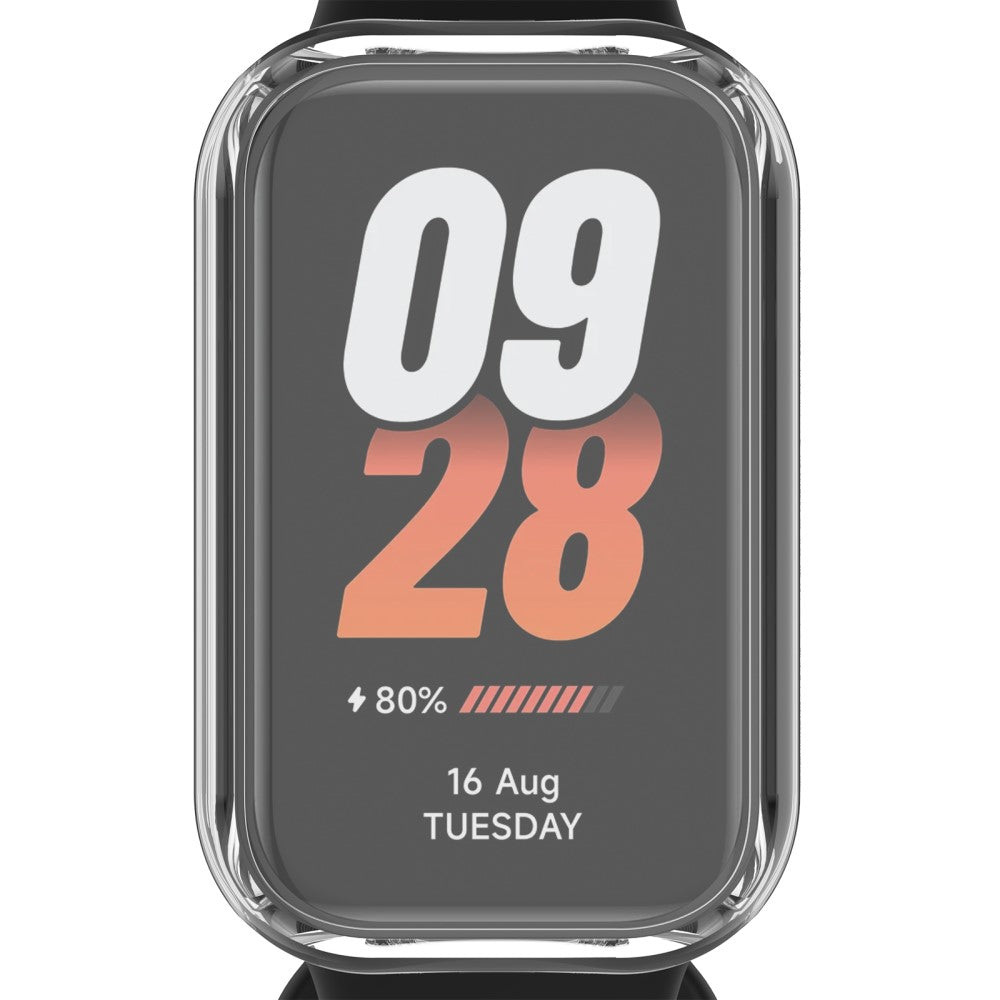 Meget Godt Silikone Cover passer til Xiaomi Smart Band 8 - Gennemsigtig#serie_010