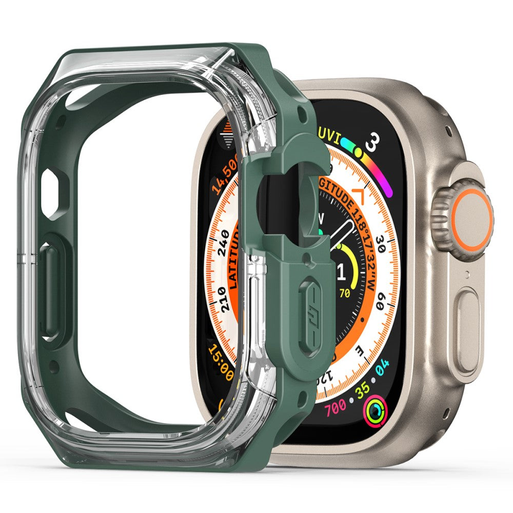Meget Fint Silikone Cover passer til Apple Watch Ultra 2 / Apple Watch Ultra - Grøn#serie_4