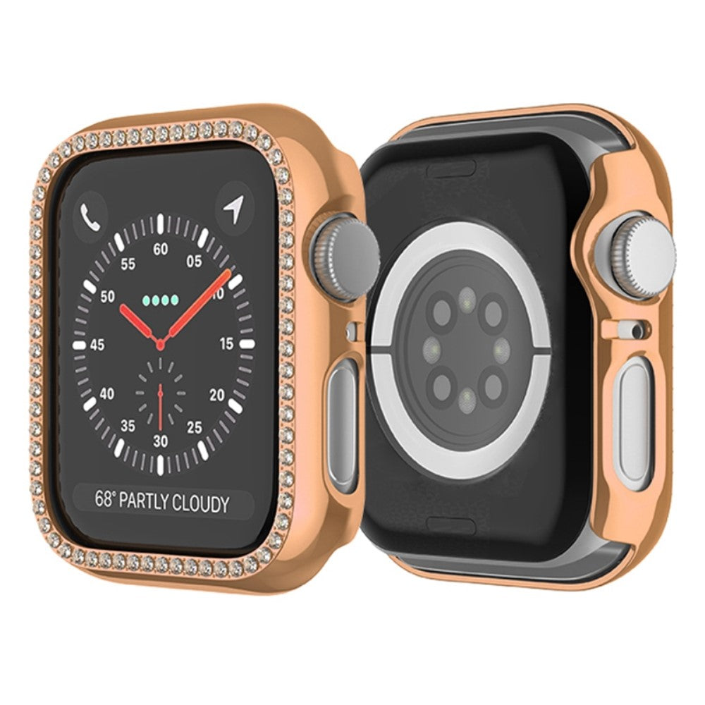 Rhinsten Og Glas Universal Rem passer til Apple Watch Ultra / Apple Watch Ultra 2 - Pink#serie_1