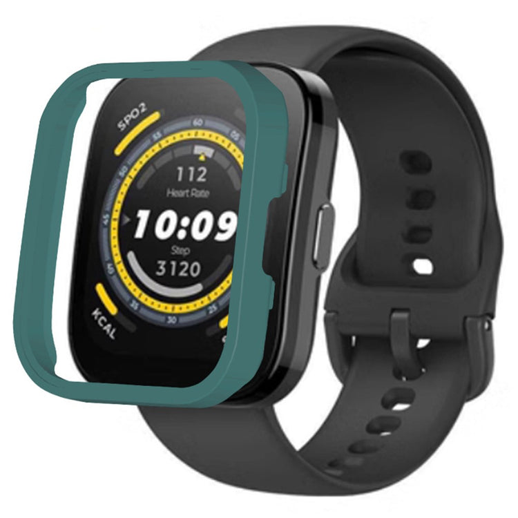 Rigtigt Fed Silikone Cover passer til Amazfit Bip 5 - Grøn#serie_2