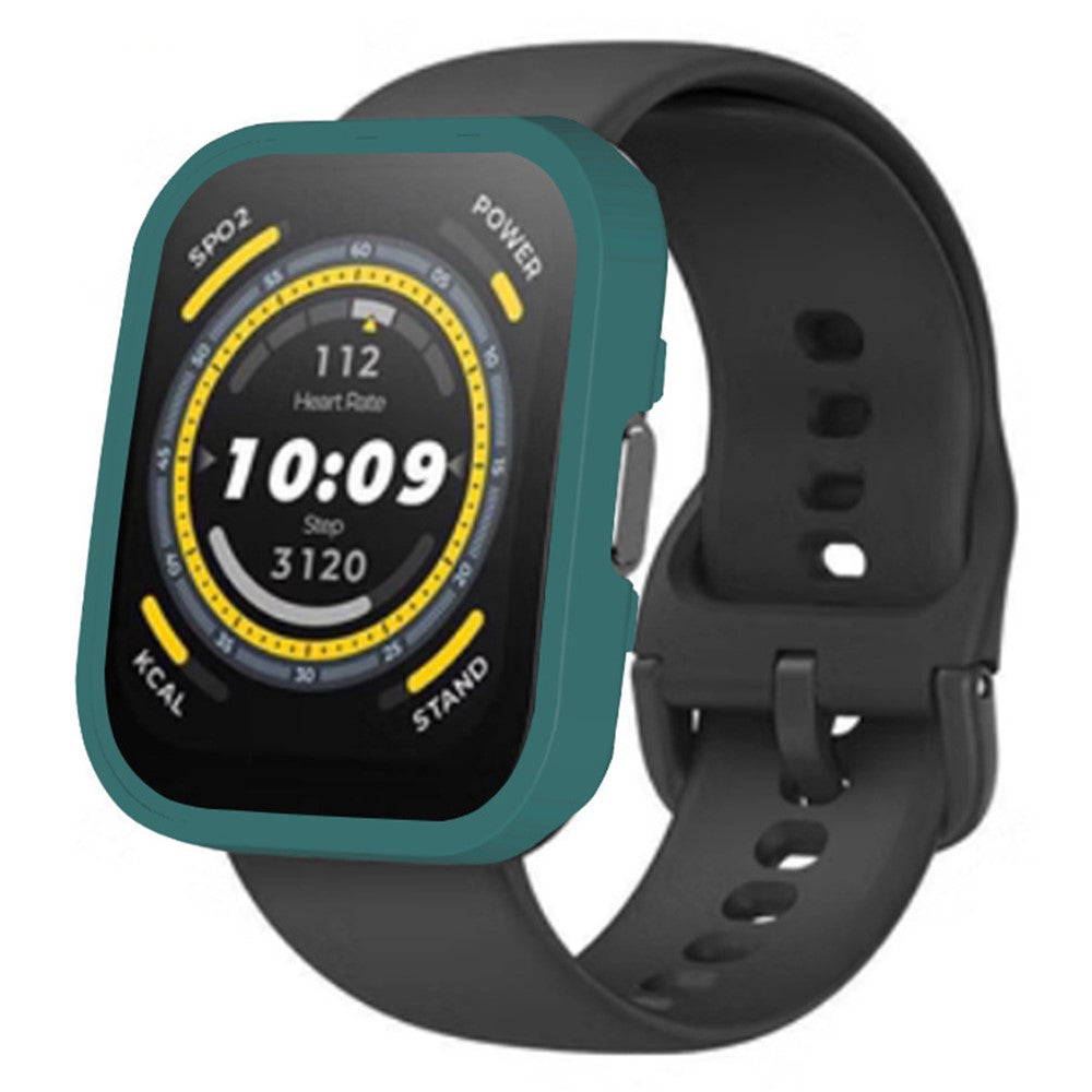 Rigtigt Fed Silikone Cover passer til Amazfit Bip 5 - Grøn#serie_2