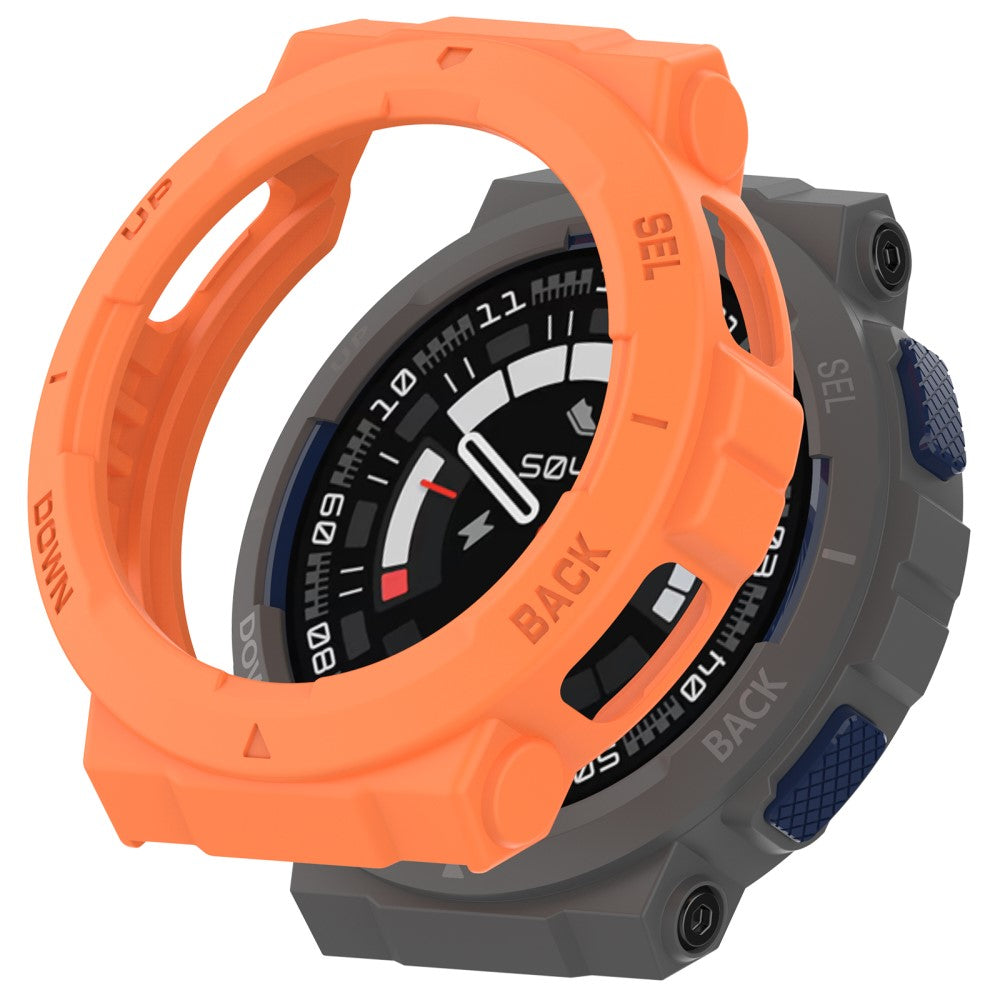 Beskyttende Silikone Bumper passer til Amazfit Active Edge - Orange#serie_2