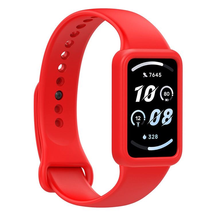 Honor Band 9 Protective Silicone Bumper - Red#serie_4