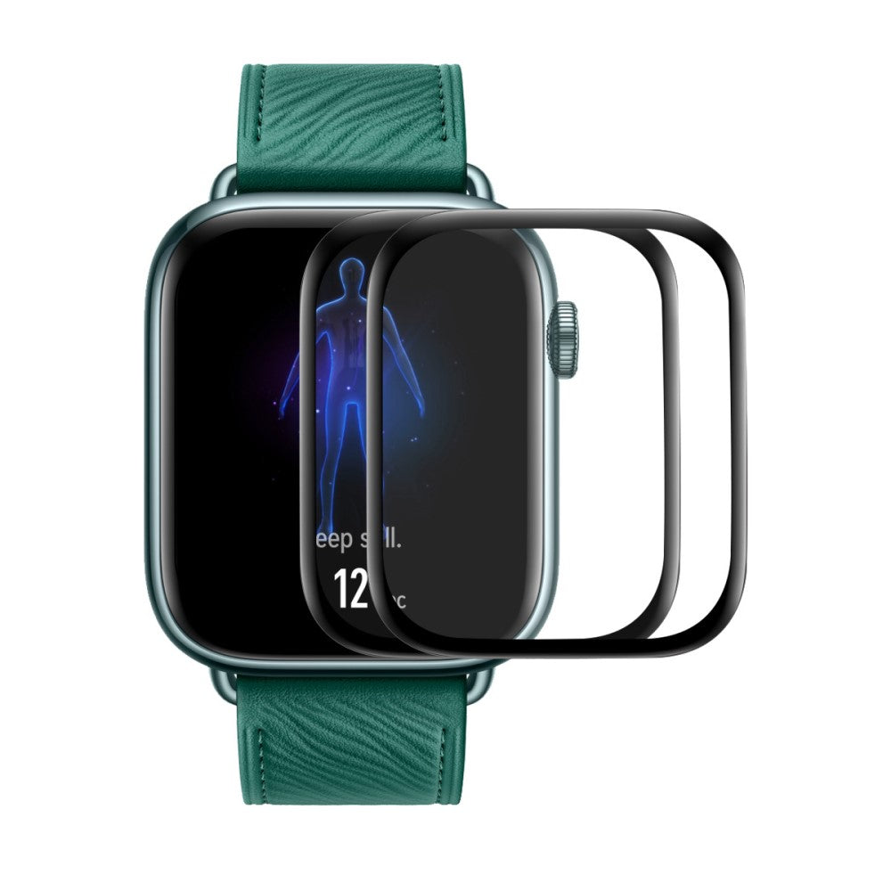 Honor Watch 5 ENKAY HAT PRINCE 2Pcs Screen Protector 3D Curved PC + PMMA Ultra Clear Film - Transparent#serie_1