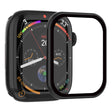 Schützend Apple Smartwatch Universell Hülle mit Displayschutz in Glas und Silikon