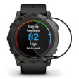 5stück Garmin Fenix 7X Pro Silikon 3D Gekrümmt Displayschutz