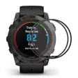 2stück Garmin Fenix 7S Pro Silikon 3D Gekrümmt Displayschutz