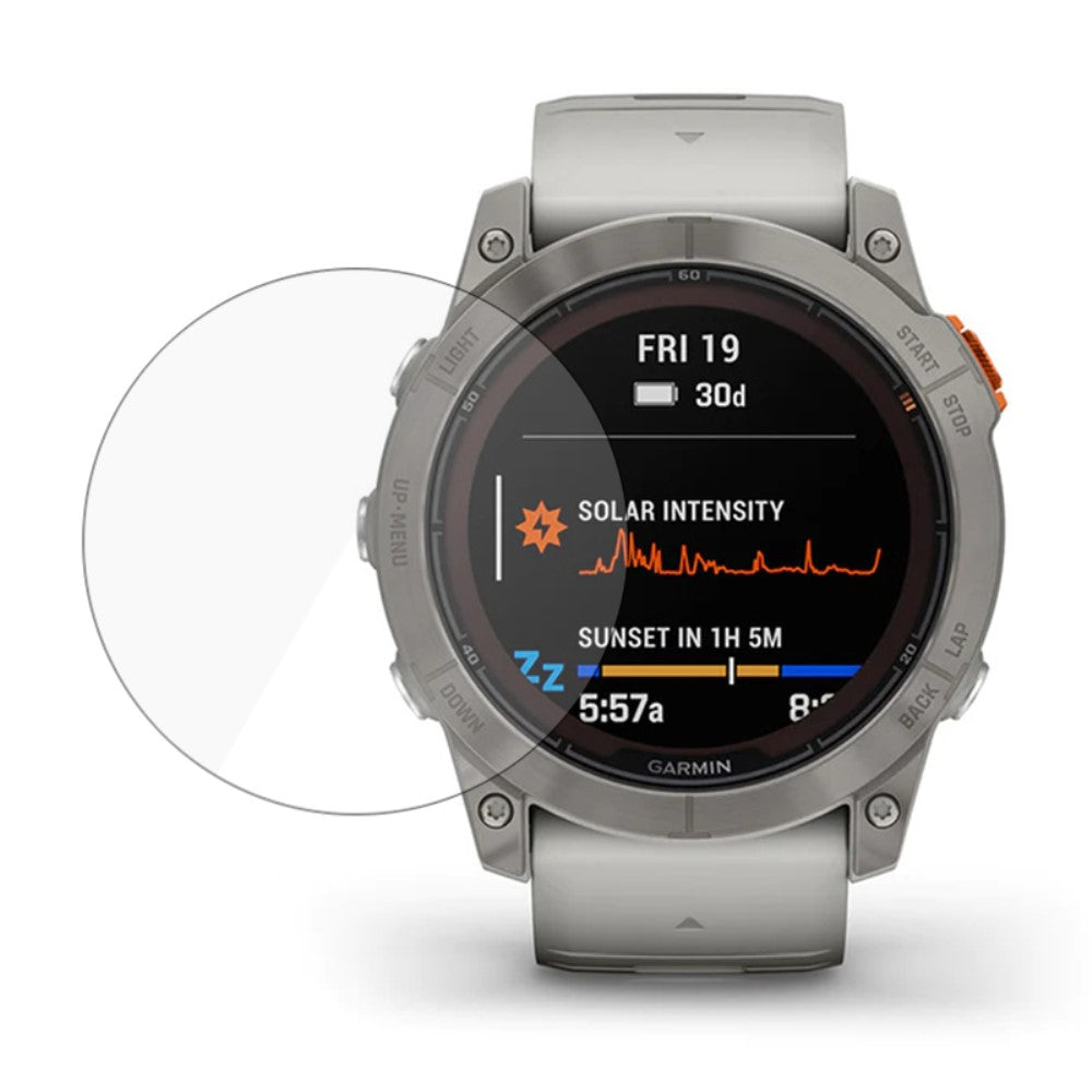 Garmin Fenix 7X Glass 0.3mm Screen Protector - Transparent#serie_431