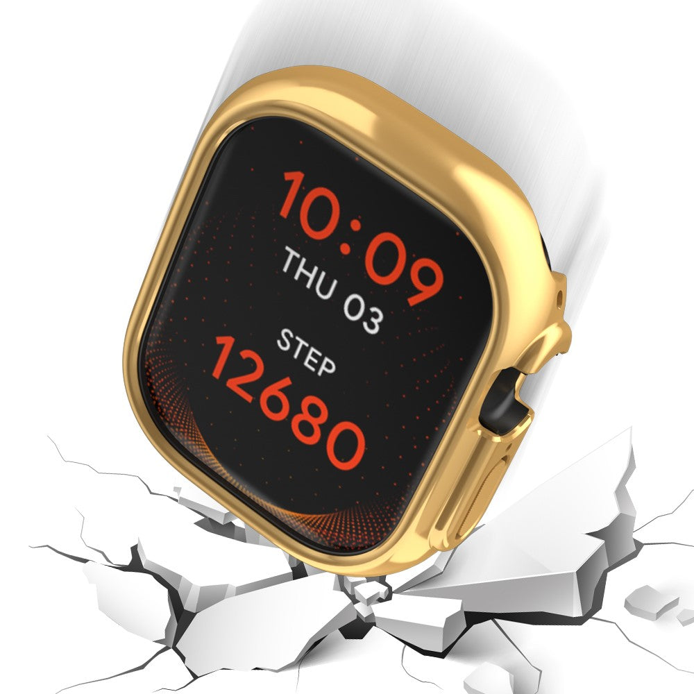 Incredibly Fashionable Apple Smartwatch Plastic Cover - Gold#serie_2