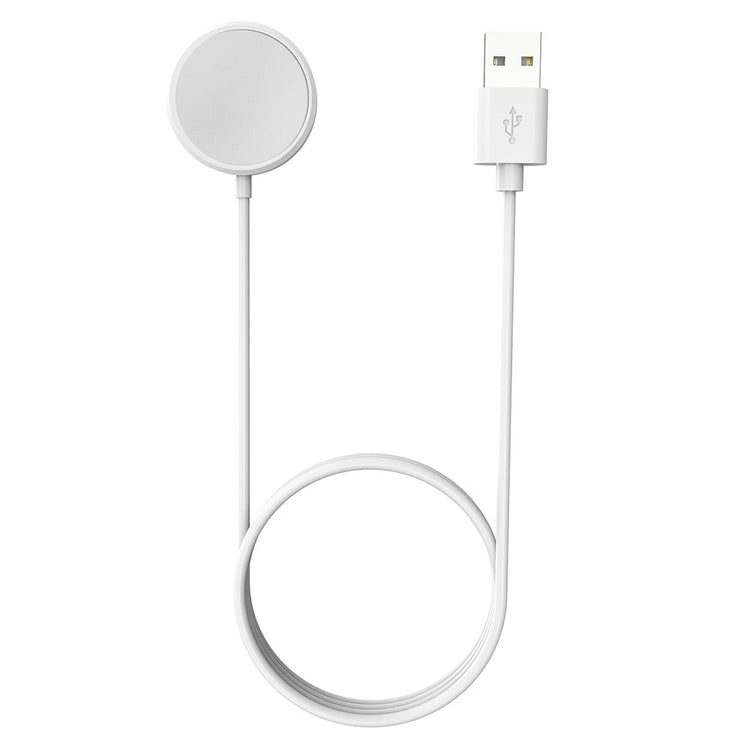 Plastic And Silicone Haylou Watch R8 Wireless USB Charger - White#serie_2