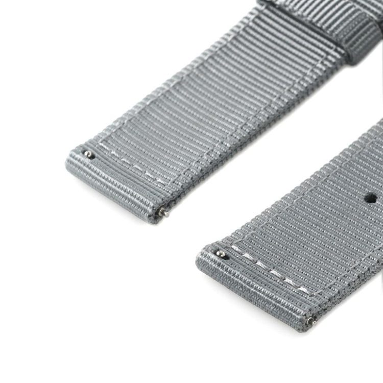 Mega holdbart Withings Steel HR (40mm) Nylon Rem - Sølv#serie_c008
