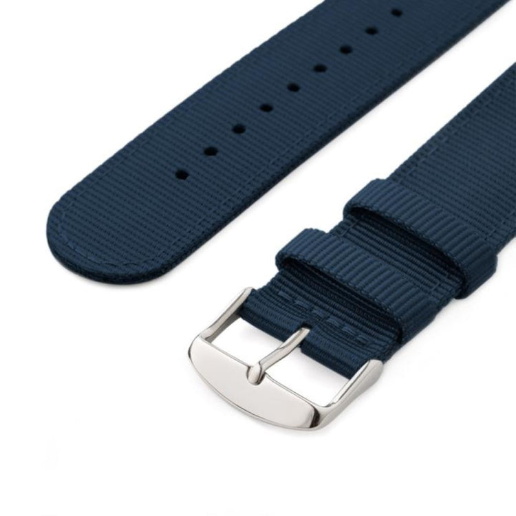 Godt Pebble Time Nylon Rem - Blå#serie_d004